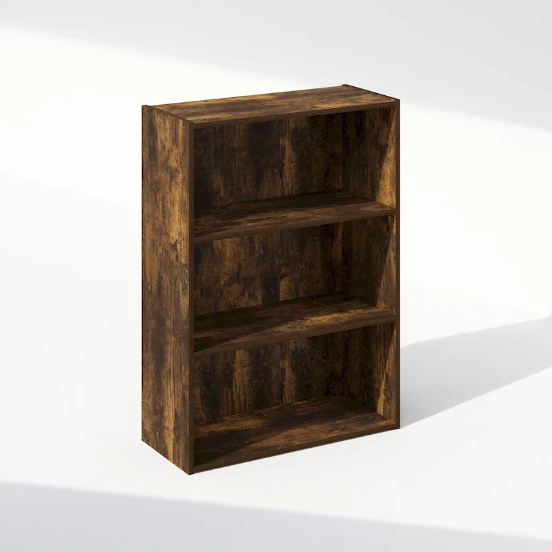 Furinno Simple Open Shelf, Bookcases, 3-Tier