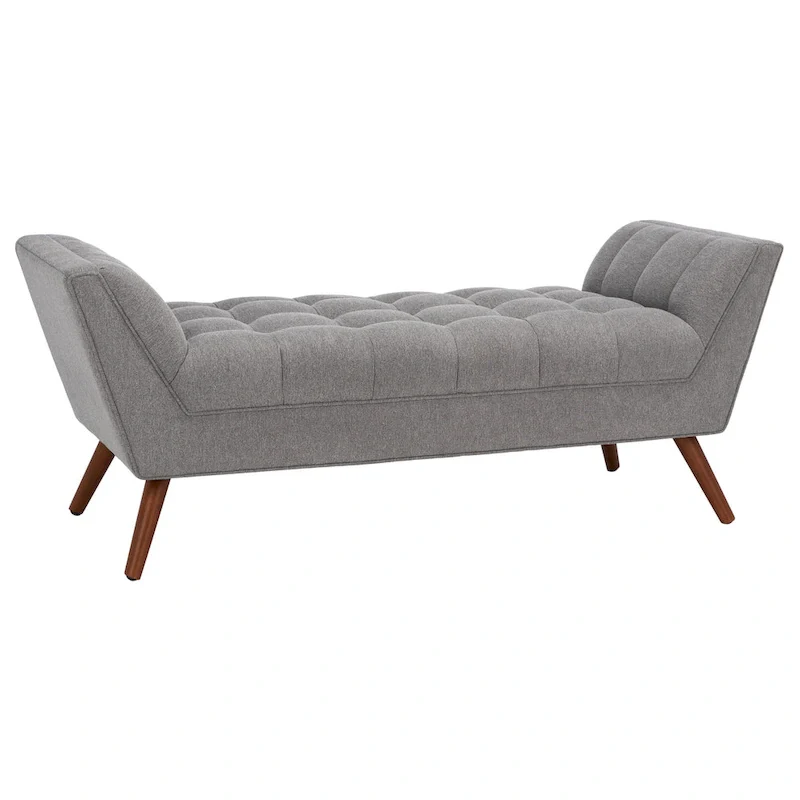 SAFAVIEH Couture Mlfrid Tufted Bench - 53.2 W x 20.9 L x 20.9 H - 53Wx21Dx21H