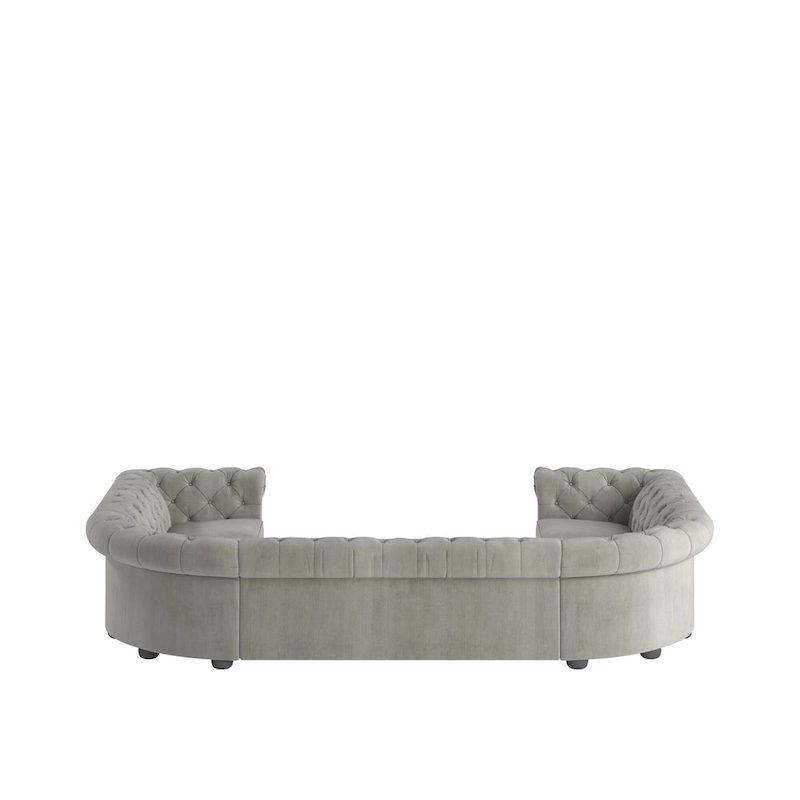Knightsbridge Chesterfield U-shaped Sectional by iNSPIRE Q Artisan