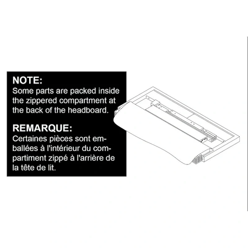 Nova Modern King Bed, Box Spring Required