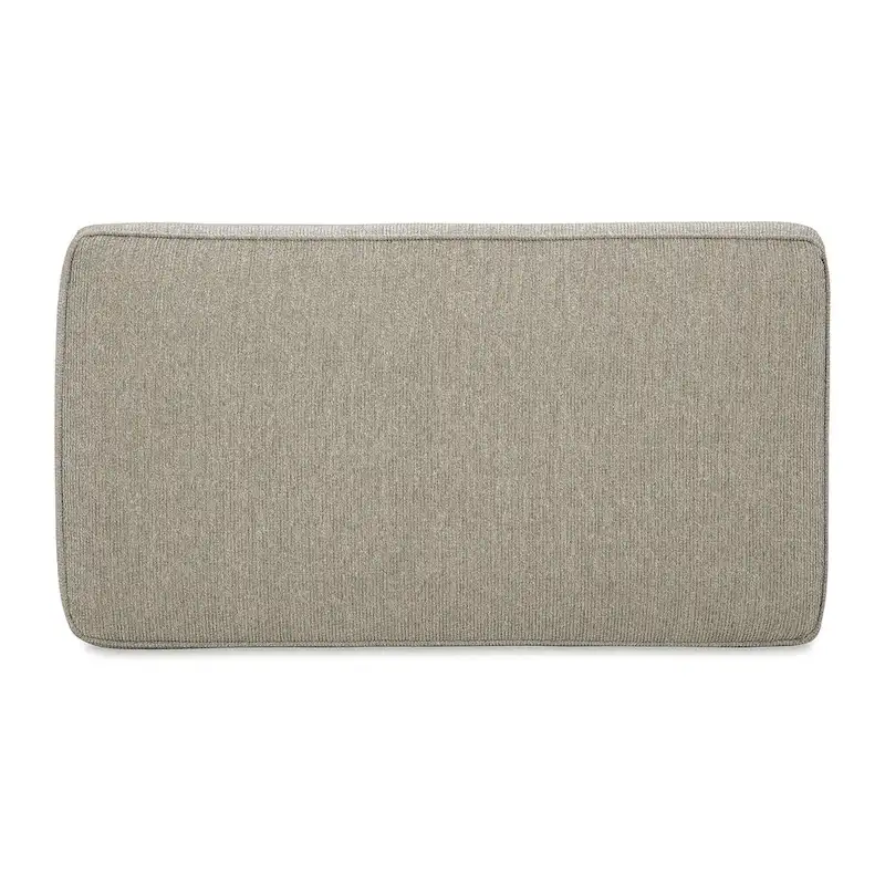 Elbiani Gray Ottoman