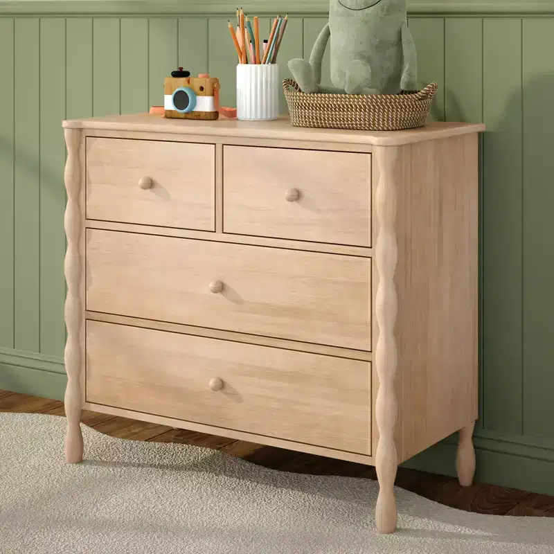 Jenny Lind 2 over 2 Drawer Dresser