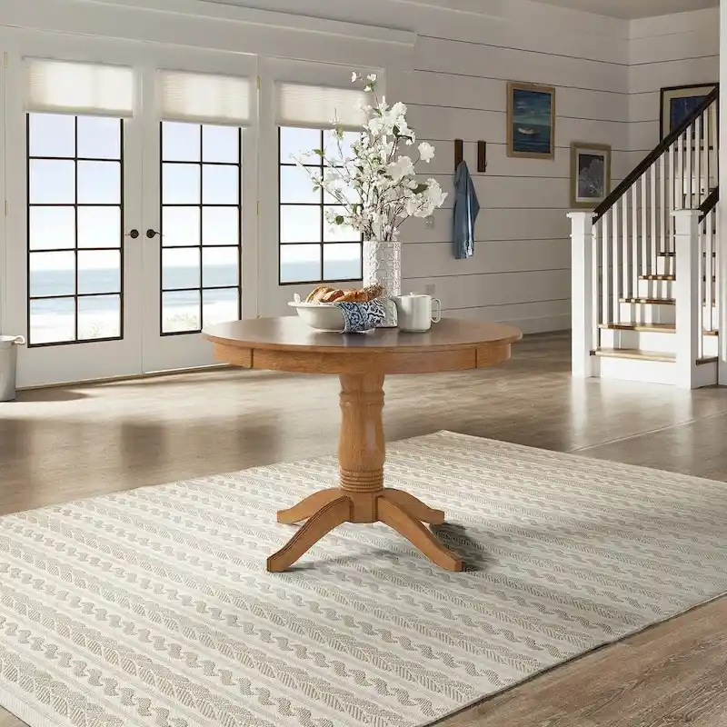 Wilmington II Round Pedestal Base Dining Table by iNSPIRE Q Classic