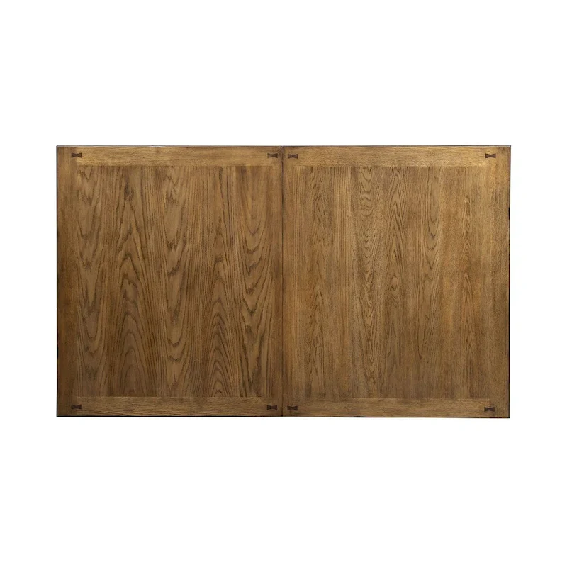 Santa Rosa Antique Honey Rectangular Leg Table