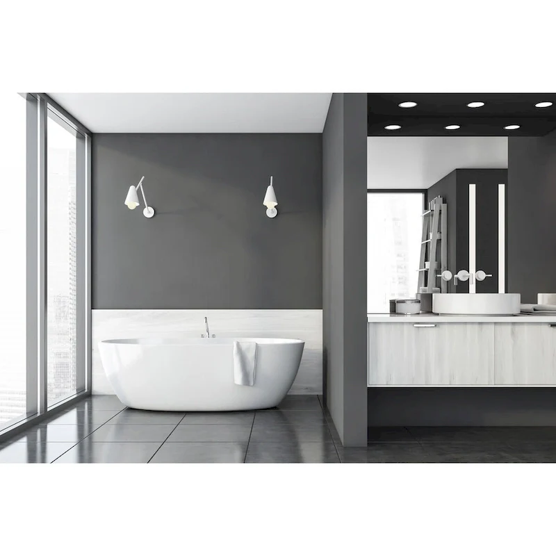 Bulbrite Solana Smart LED G25 60W Equivalent Tunable WIFI Light Bulb, Milky, 2PK - 2200K-6500K