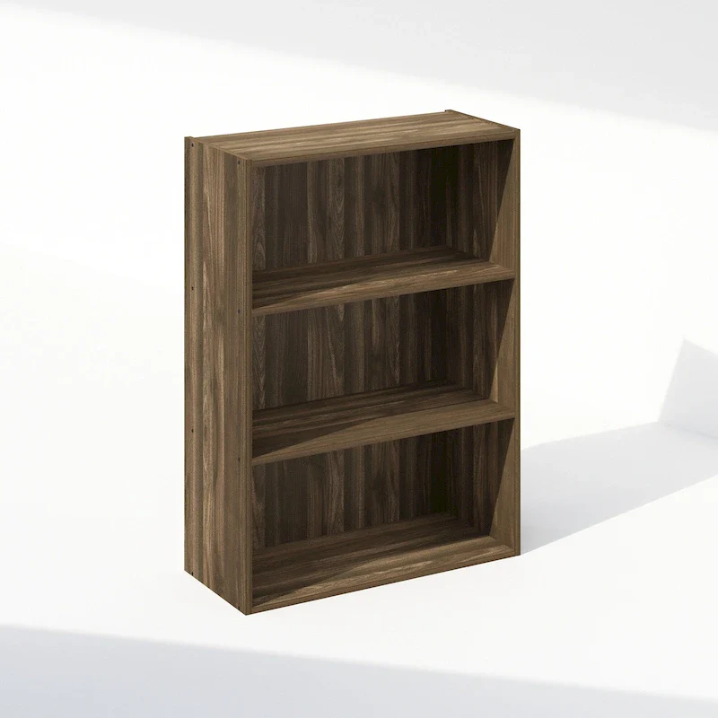 Furinno Simple Open Shelf, Bookcases, 3-Tier