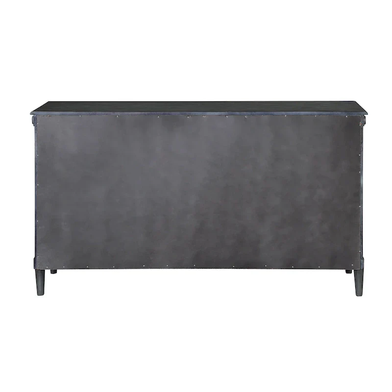 Traditional 60-Inch Wide 6-Drawer Double Dresser