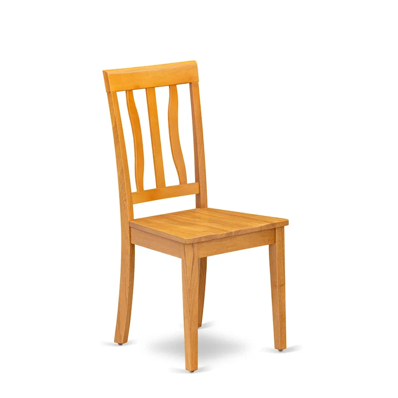 Round Kitchen Dining Table, 36x36 Inch, Oak