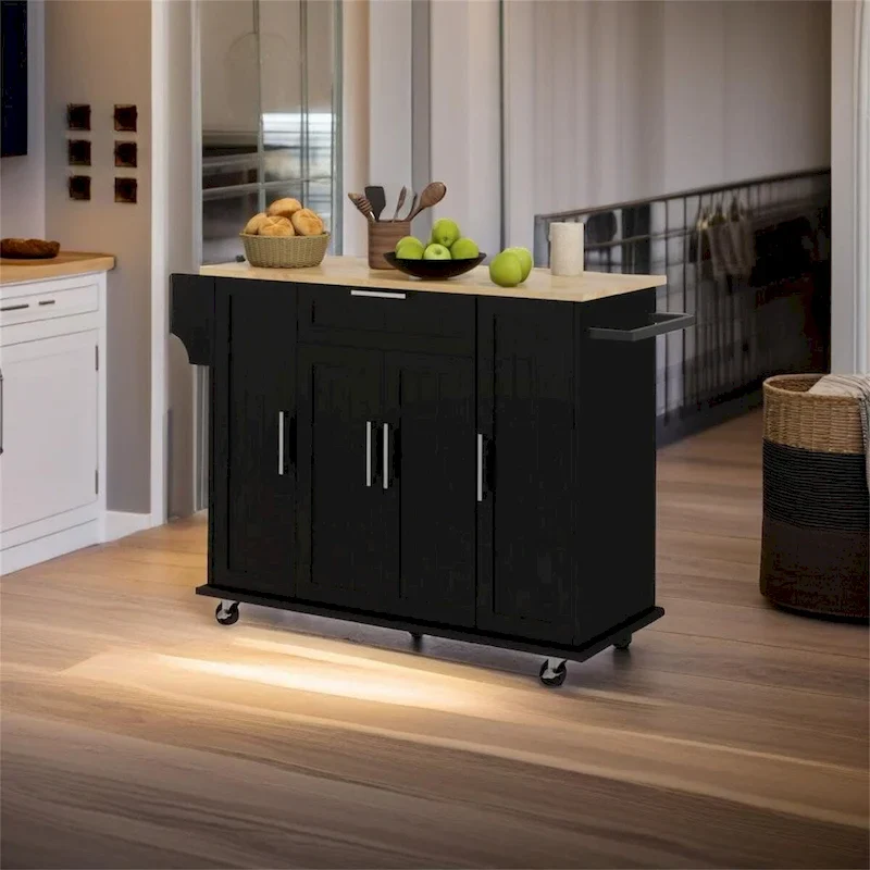 Kitchen Island on Wheels