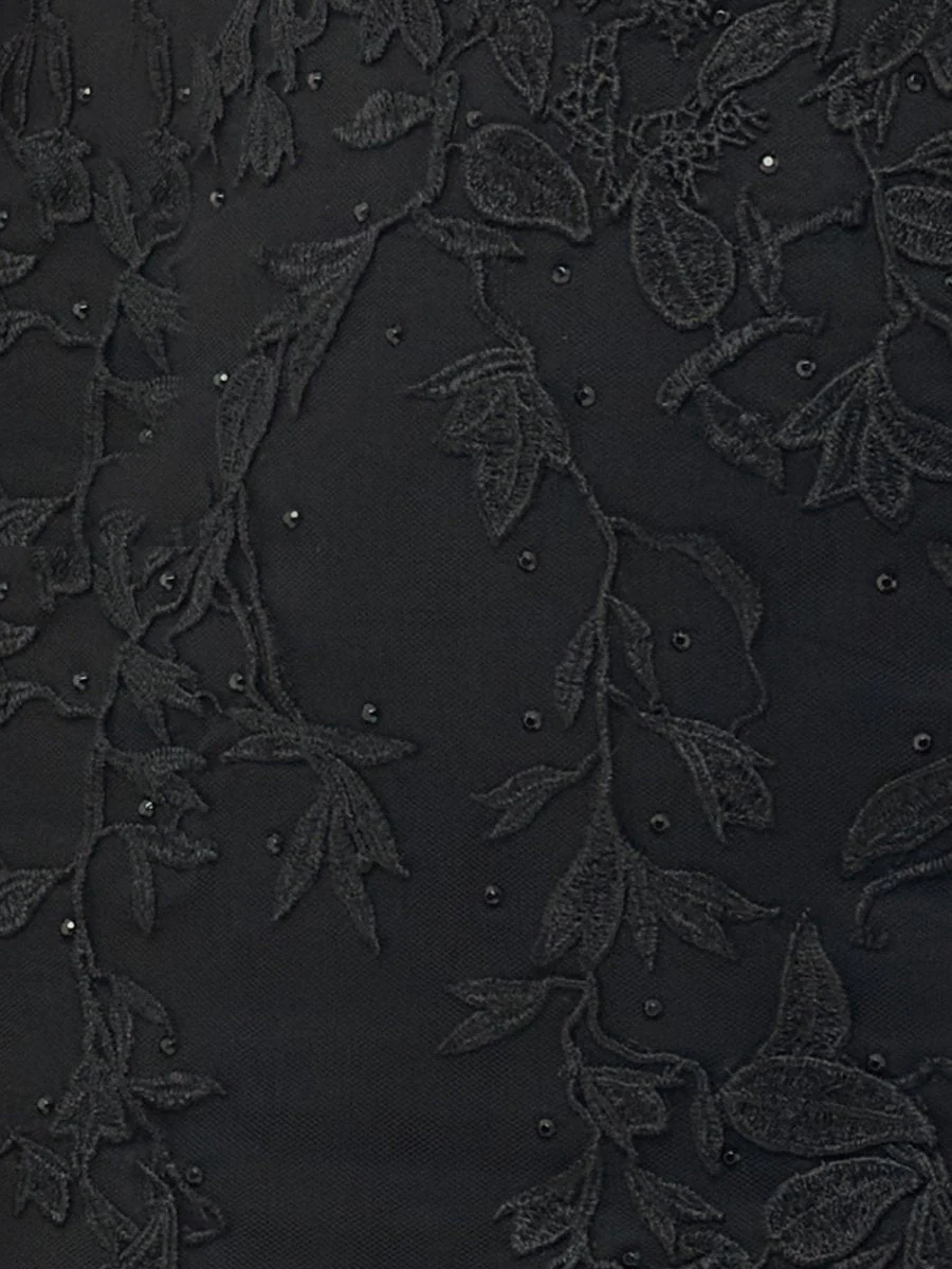 Mermaid Deep V Neck Feather Lace Long Prom Dress