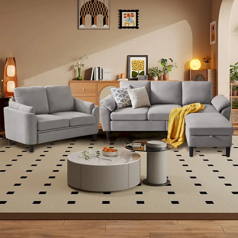 3 Piece Living Room Sets