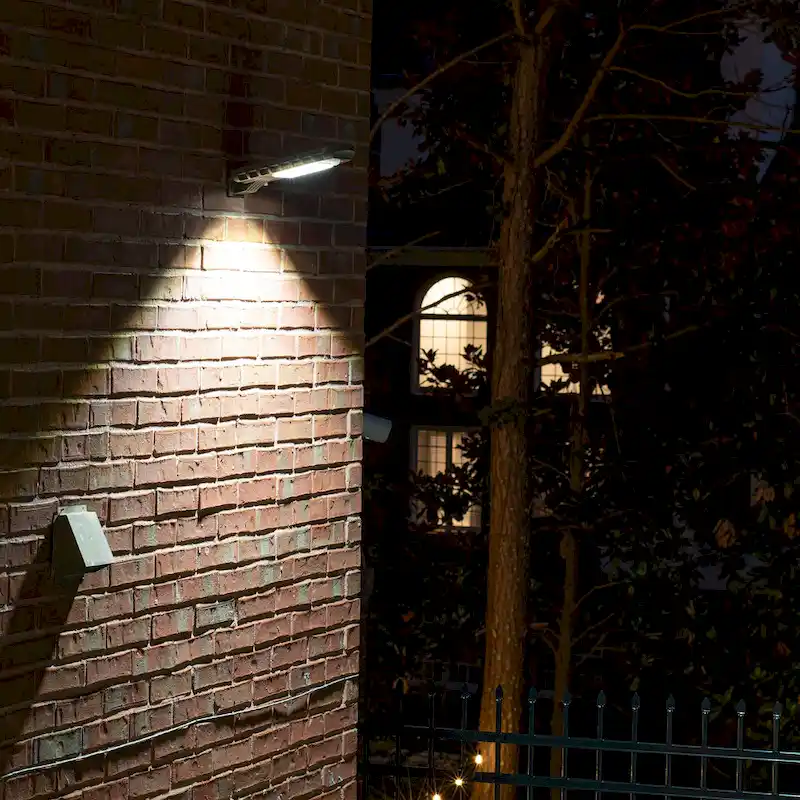 Solar 2-in-1 Outdoor Motion Sensor Security Flood Light w/ Timer