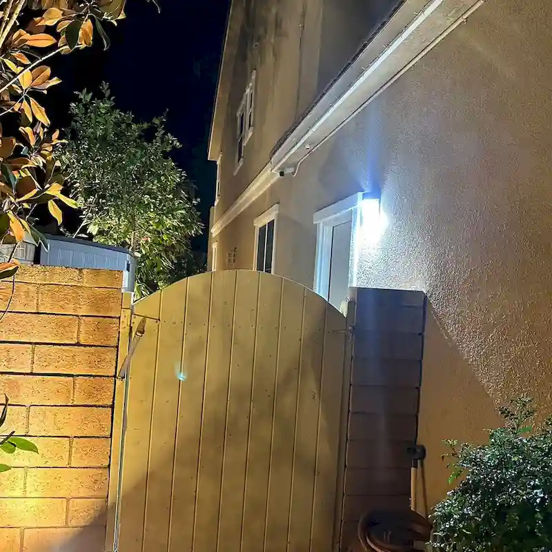 LED Wall Pack Light, 3CCT and Wattage Adjustable(8W/10W/15W/25W), IP65 Outdoor Mini Wall Pack, Bronze - 5.53