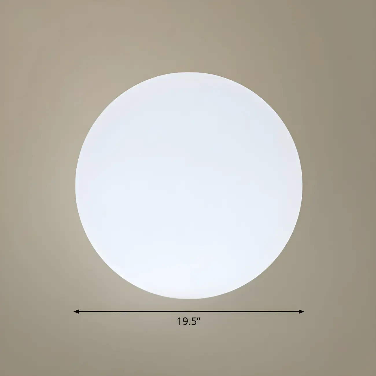 Modern Sphere Rechargeable Plastic Landscape Lighting