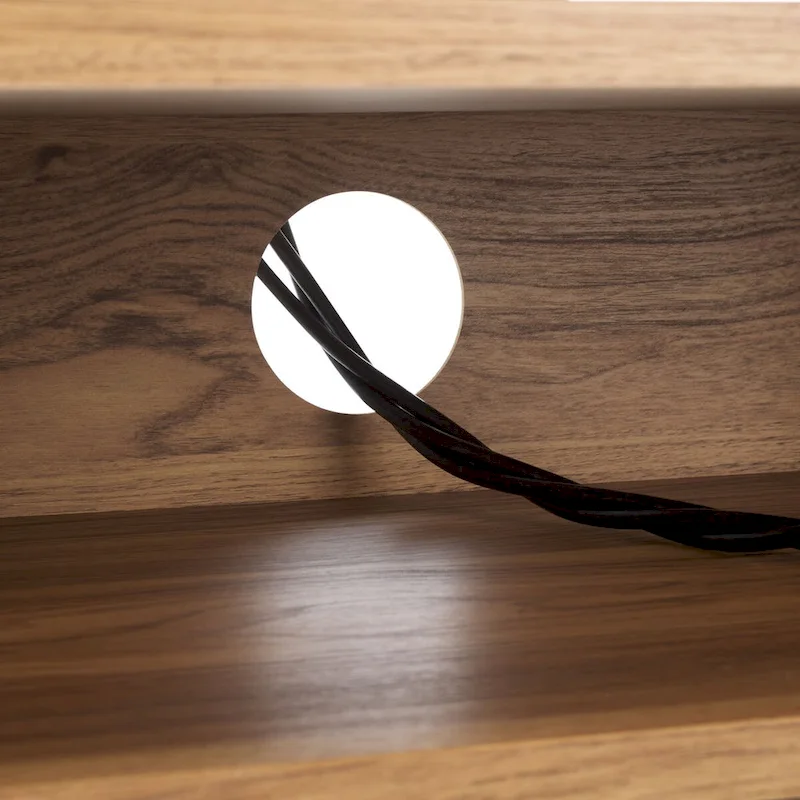 Alyse 2-Drawer 2-Shelf Entertainment Media Stand (Fits Up To 65  Flatscreen TV) - 60.4 In. x 15.6 In. x 24.8 In.