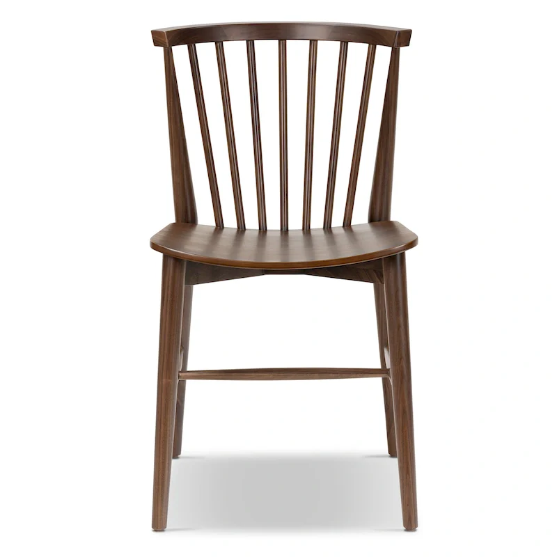 Poly & Bark Ligna Dining Chair - Spindled Bark with Solid Wood Frame
