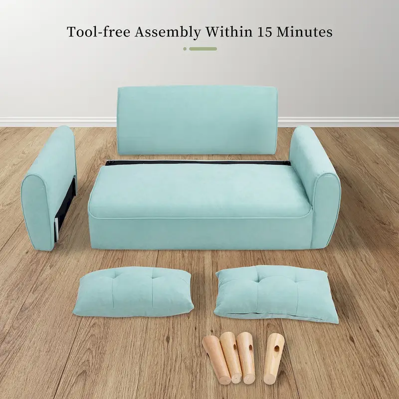 Futzca 47 Modern Loveseat Sofa