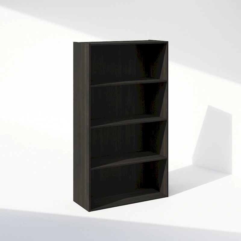 Furinno Simple Open Shelf, Bookcases, 4-Tier