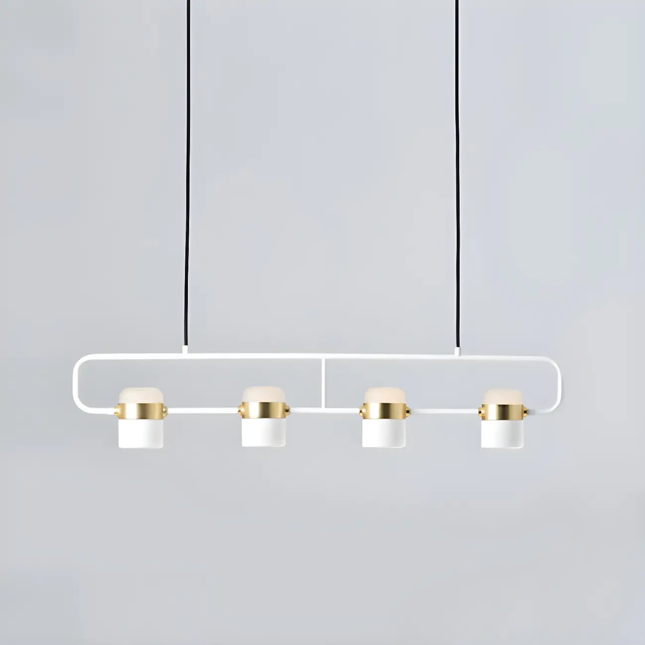 Kitchen Modern Black Cylinder Pendant Light