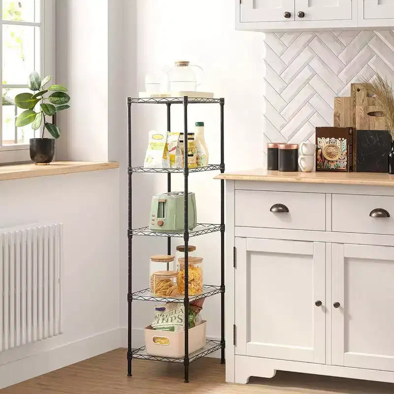 SONGMICS Wire Shelving Unit, 5-Tier Kitchen Storage Shelf