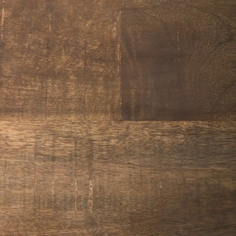 Bourchier White w/Black Trim & Medium Brown Top Solid Wood Sideboard - 75.0L x 20.8W x 34.3H