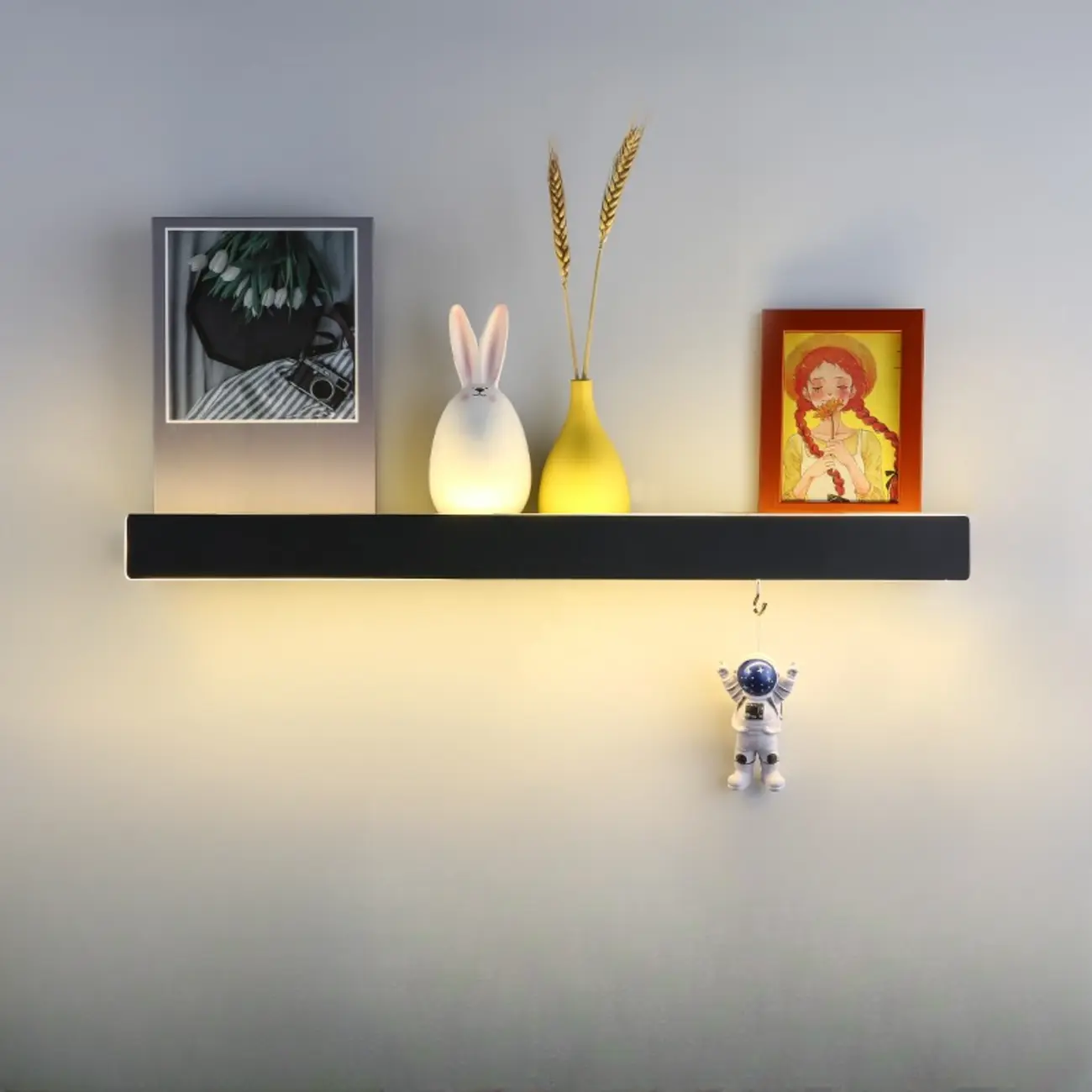 Modern up & Dowm Wall Light with Acrylic Shade Dimmable