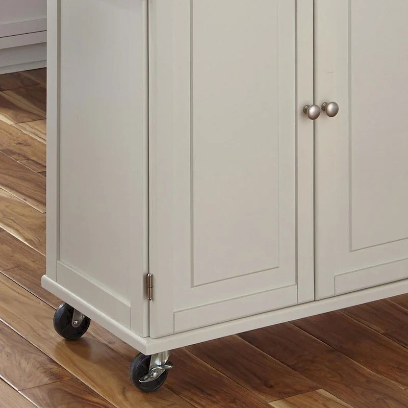 Kitchen Cart with Stainless Steel Top
