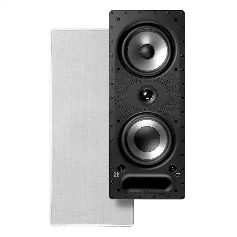Polk Audio 265-RT 3 Way Vanishing In Wall Speakers - 4 Pack (White)