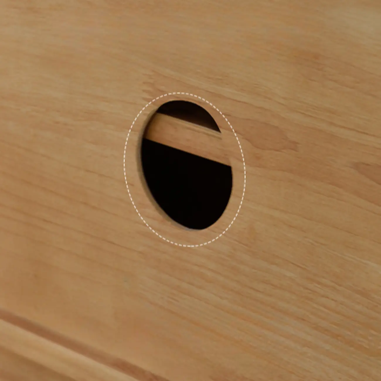 71 Rectangle Cherry Wood TV Stand with Cabinet & Drawers