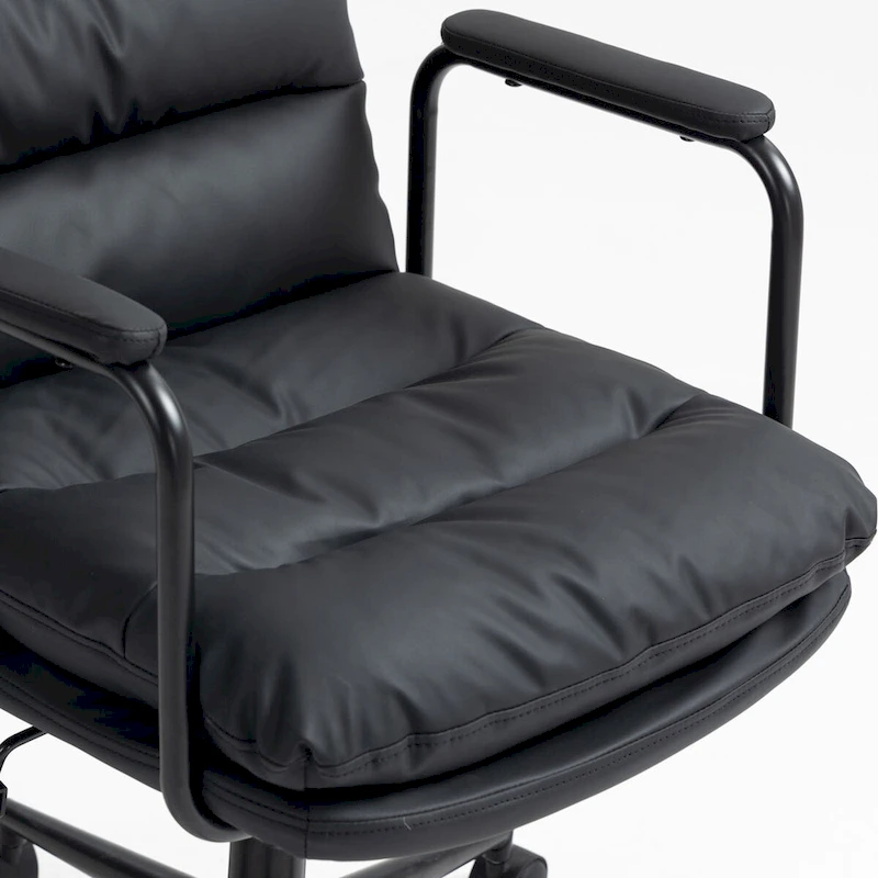 GEITIN Home Office Desk Task Swivel Chair with Padded Armrest