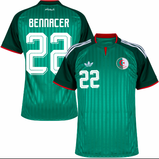 Algeria Away Bennacer 22 Jersey 2026-2027