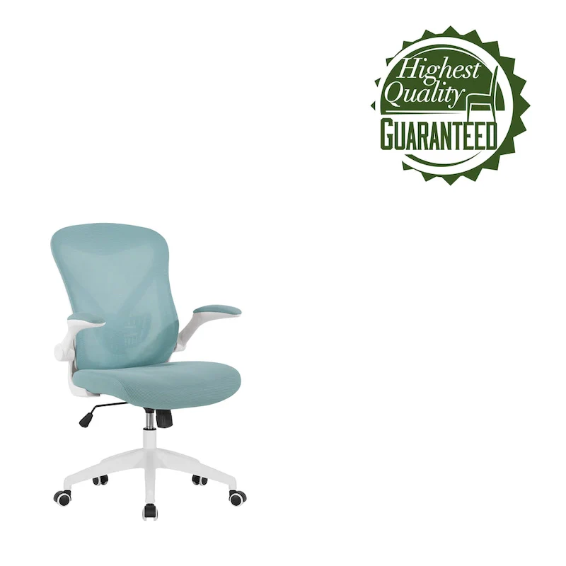 Ergonomic Mesh Office Chair with Nylon Base and Tilt Mechanism