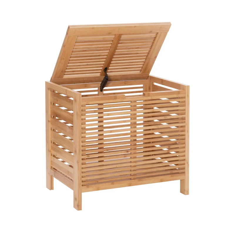 Bracken Natural Bamboo Laundry Hamper