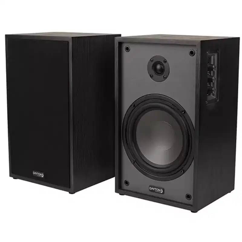 B65A 70-Watt-Continuous Bluetooth Powered Bookshelf Speaker Set with 6.5-In. Woofers, Pair