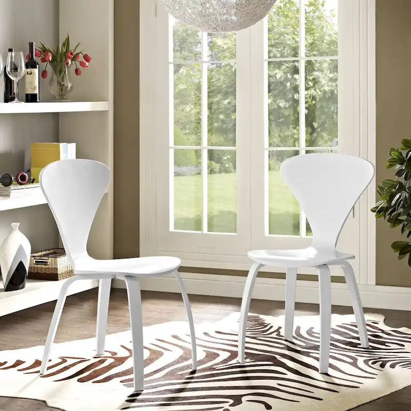 Modway Vortex Dining Chairs (Set of 2)