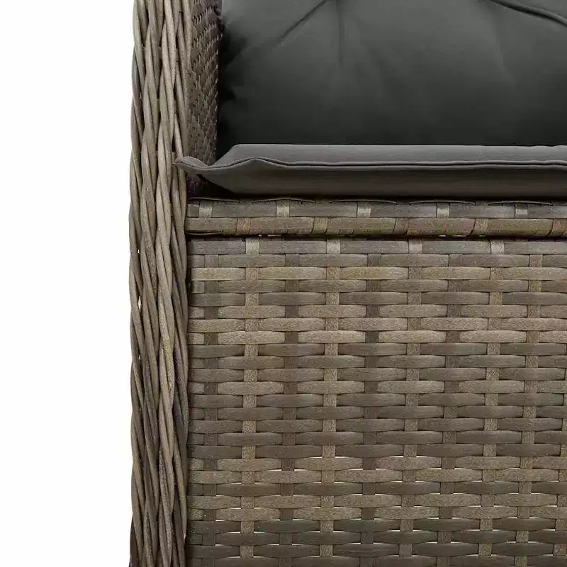 vidaXL Bistro Set Grey