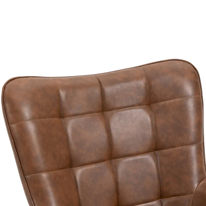 Set of 2 Modern Accent Chair Wingback Armchair