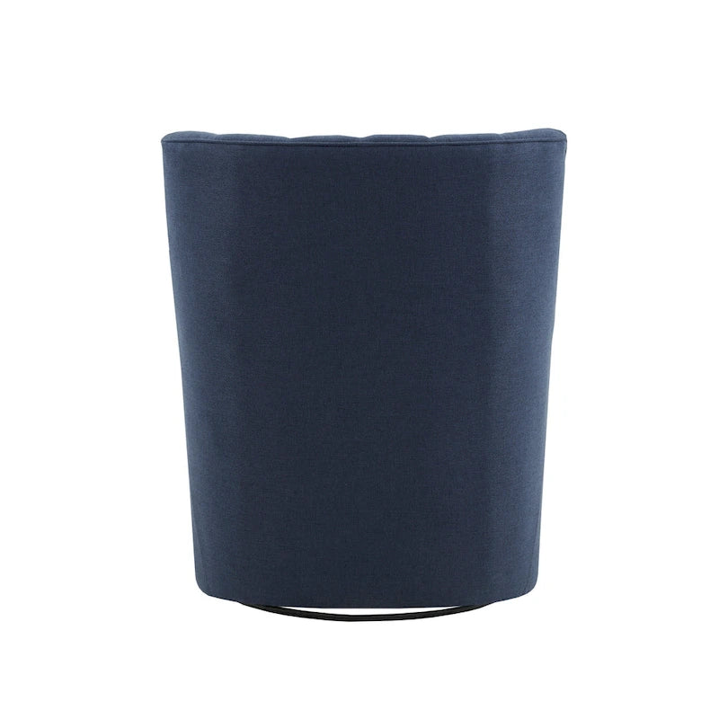 Tufted Swivel Glider Chair - Single Seat