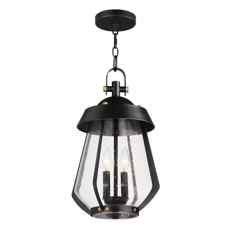 Maxim Lighting Mariner 2 - Light Pendant in Black/Antique Brass
