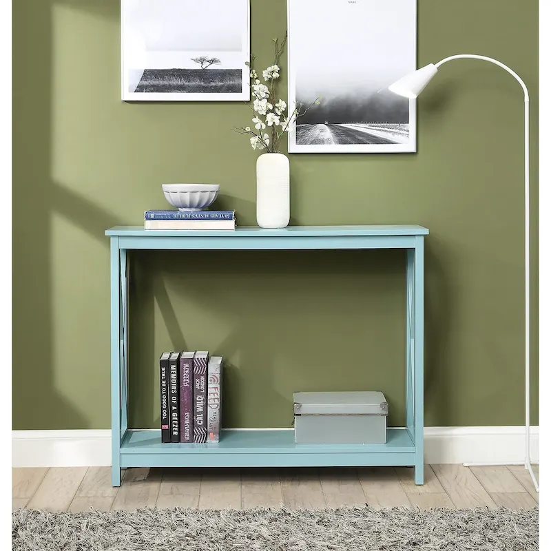 Convenience Concepts Console Table with Shelf