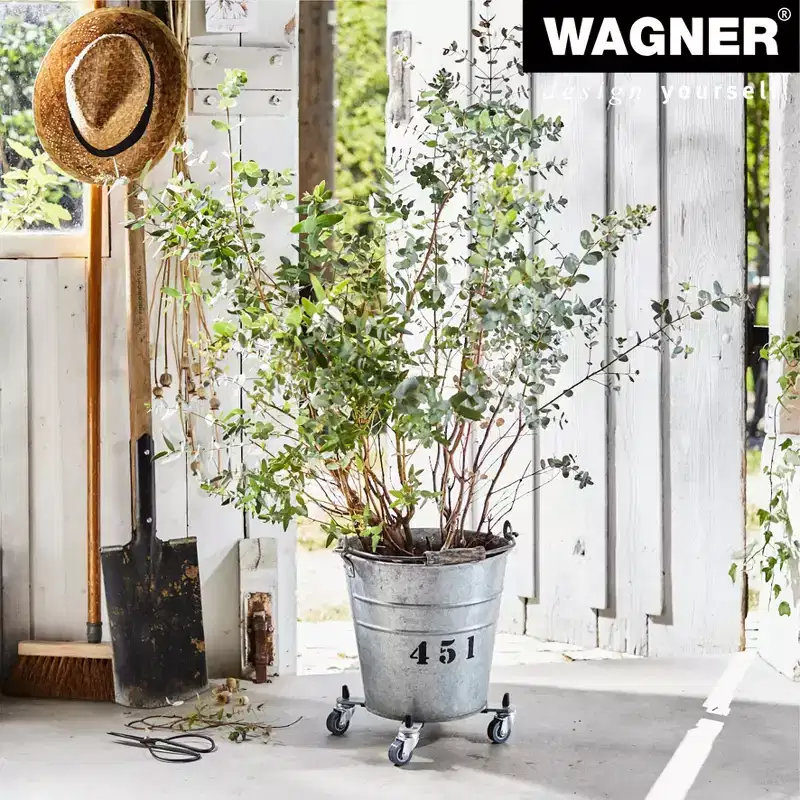 11 to 16.1 Adjustable Metal Plant Caddy  Rust-Proof, Heavy-Duty Rolling Stand