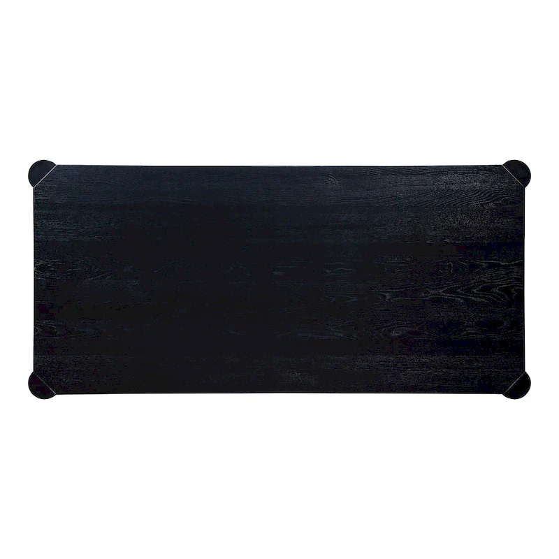 Aurelle Home Posy Modern Solid Oak Dinning Table