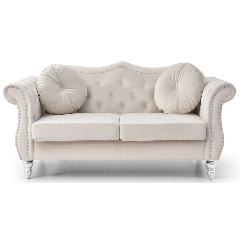 Hollywood Velvet Loveseat