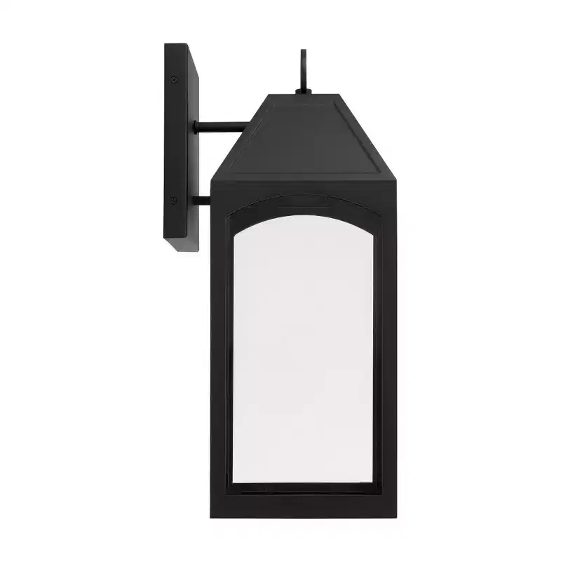 Capital Lighting Burton 1 - Light Wall Light in Black