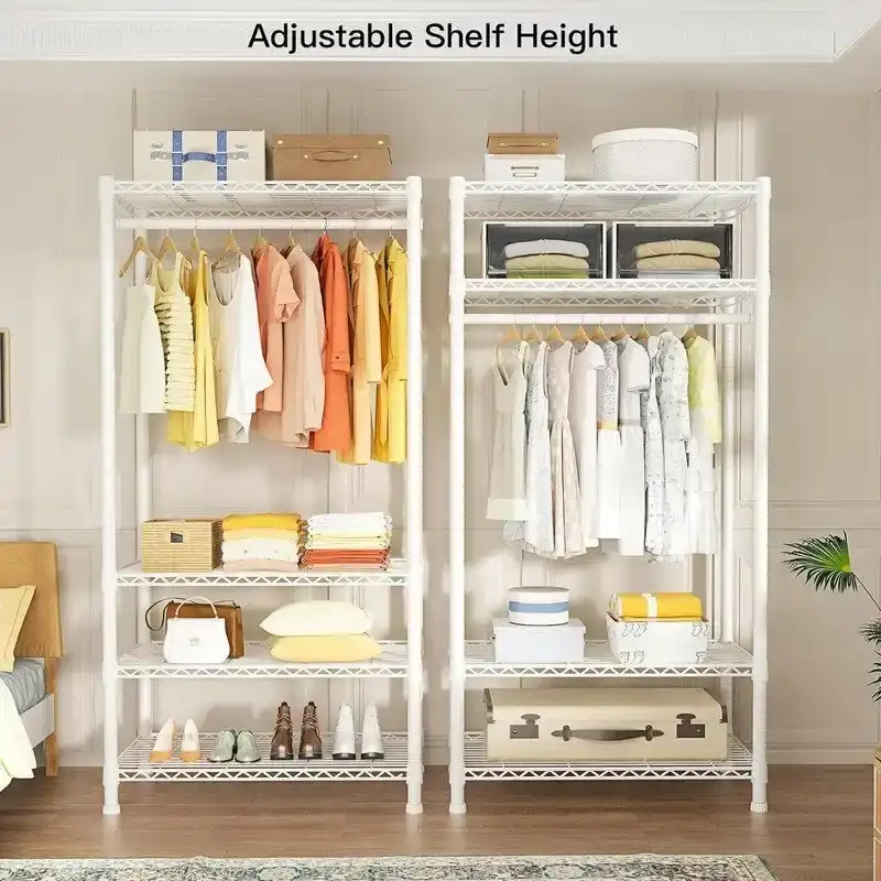 Heavy Duty Clothes Rack - 14D x 30W x 74.2H