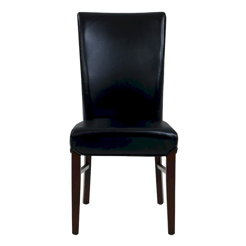 Milton Bonded Leather Dining Chairs (Set of 2) - na