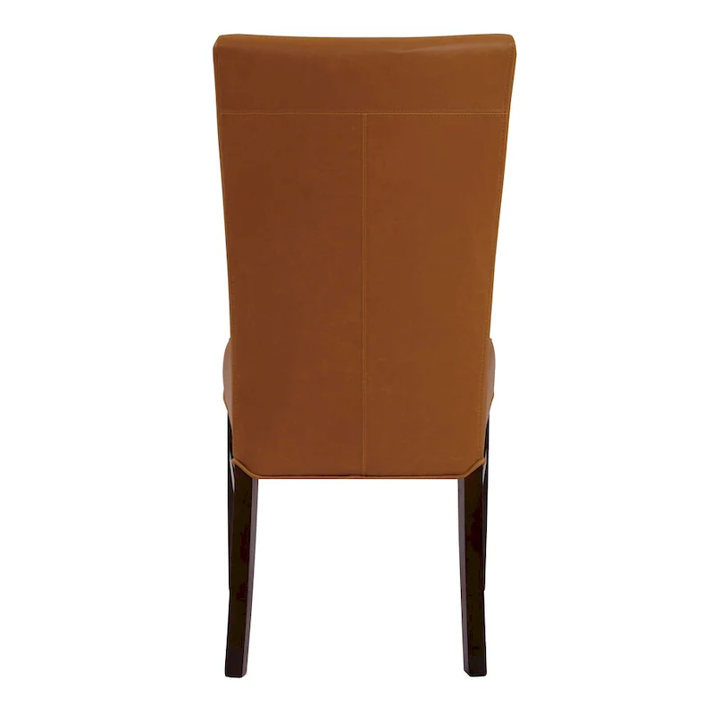 Milton Bonded Leather Dining Chairs (Set of 2) - na