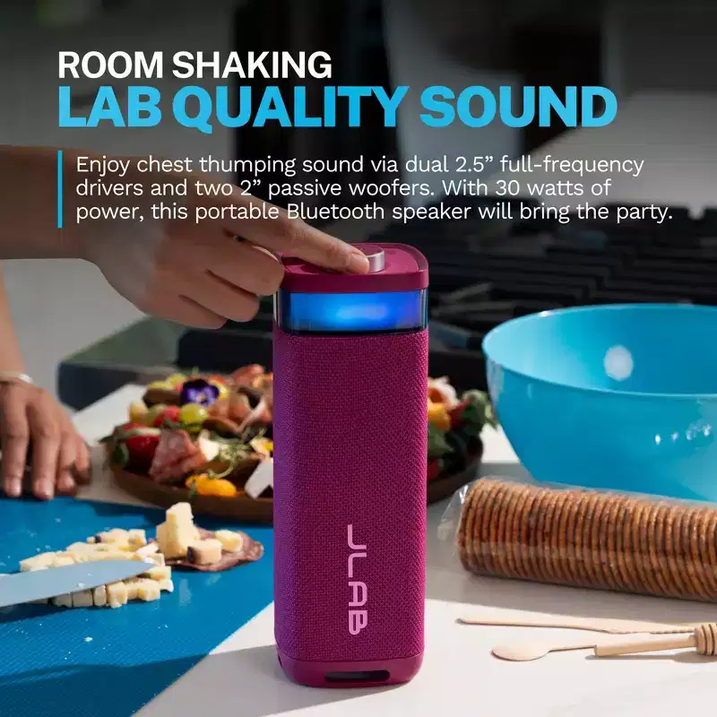 JLab JBuds Party Portable Bluetooth Speaker