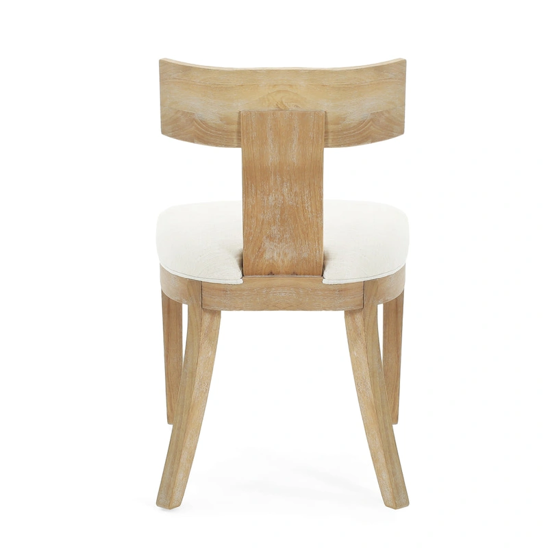 Fescue Fabric and Rubberwood 5 Piece Dining Set by Christopher Knight Home