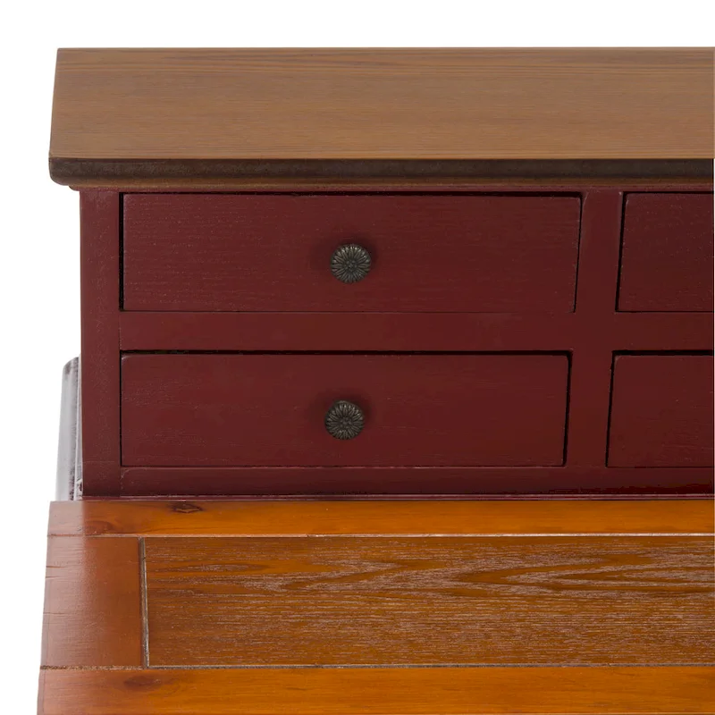 SAFAVIEH Gerly 7-Drawer Fold Down Desk